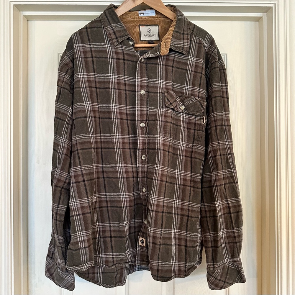EUC - Legendary Whitetails Flannel Shirt Mens XL 🦌